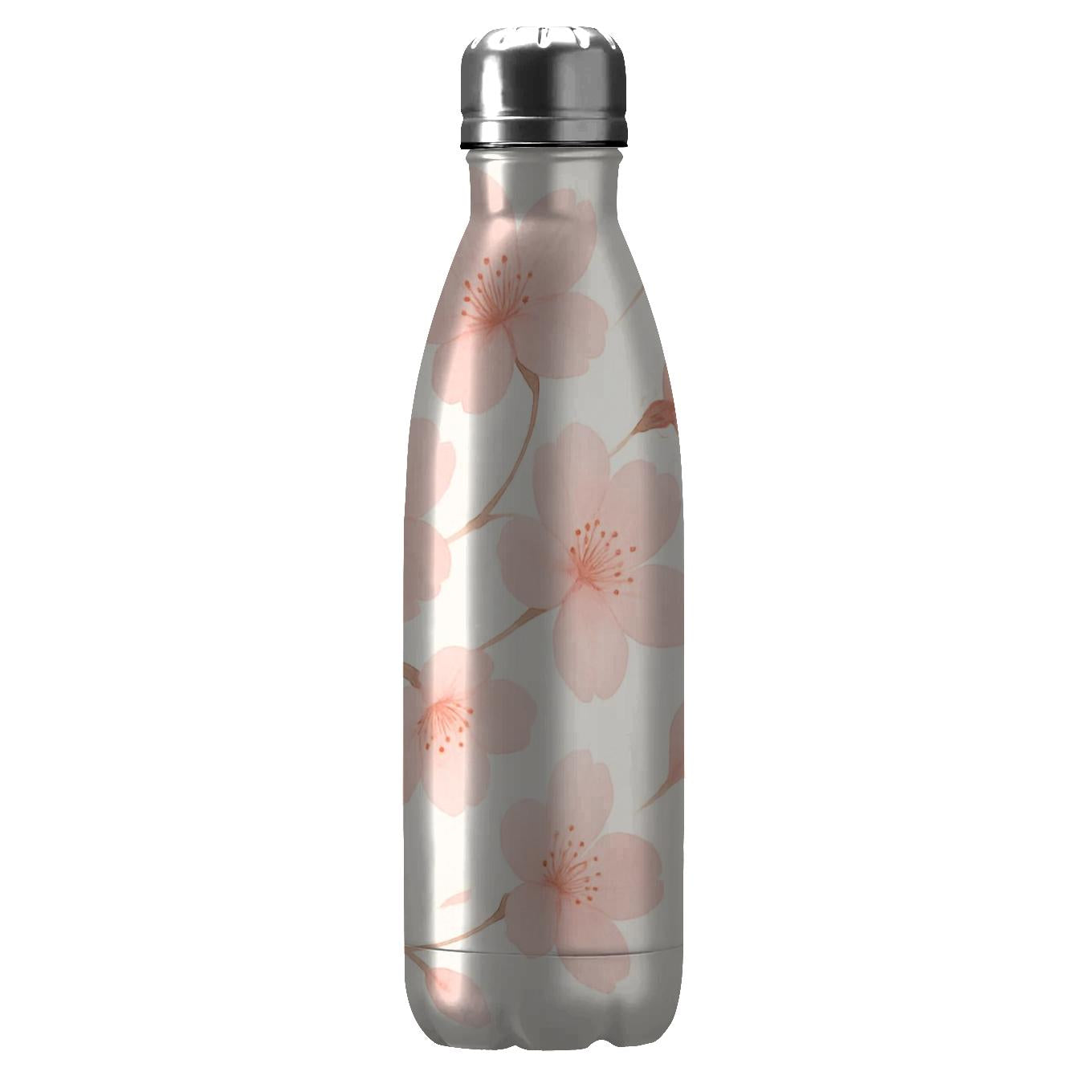 Elegant Cherry Blossom Breeze Tumblers With Lids