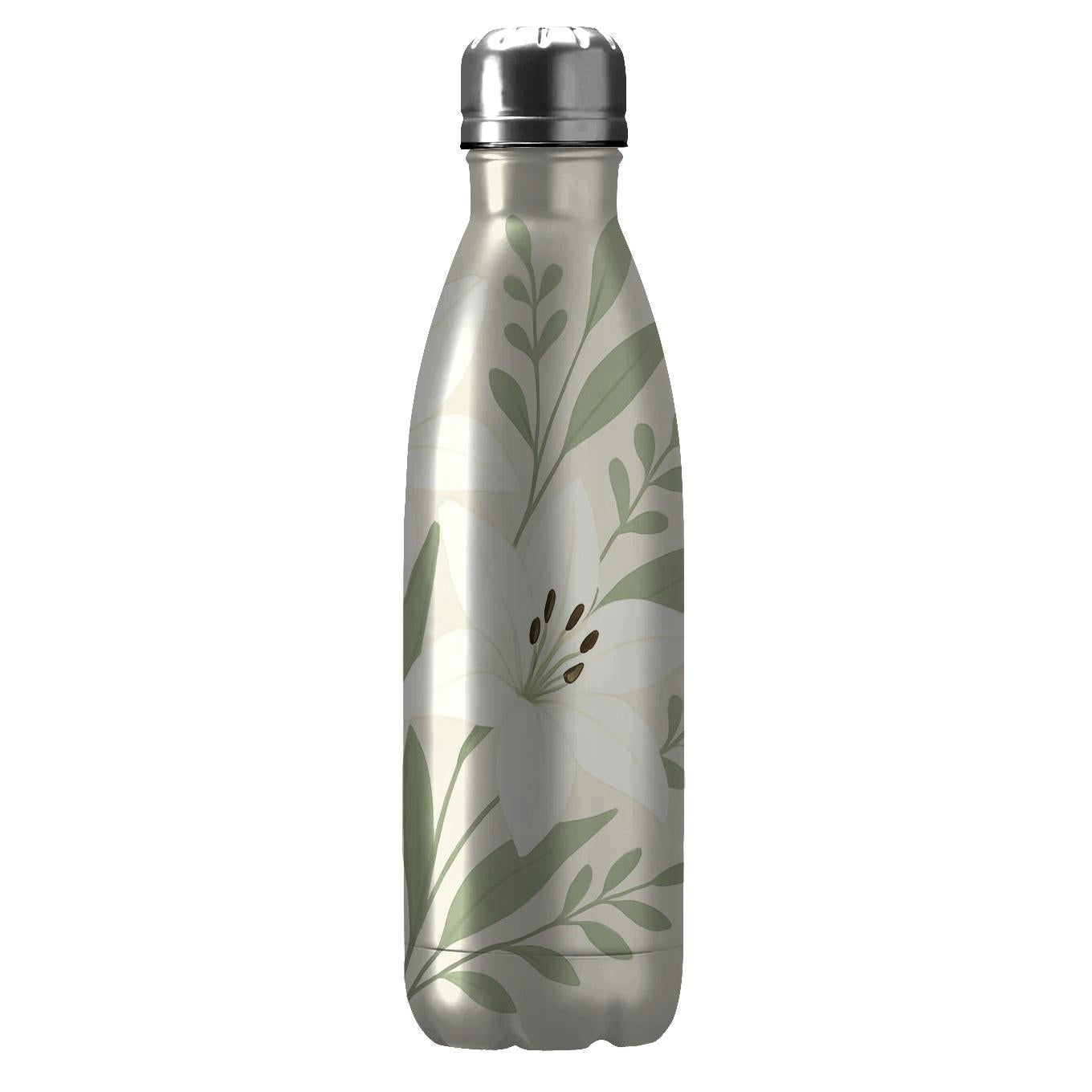 Serenity In White Lilies Tumblers With Lids