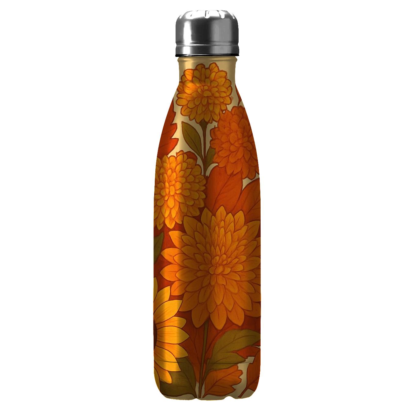Autumn Harvest Blooms Tumblers With Lids