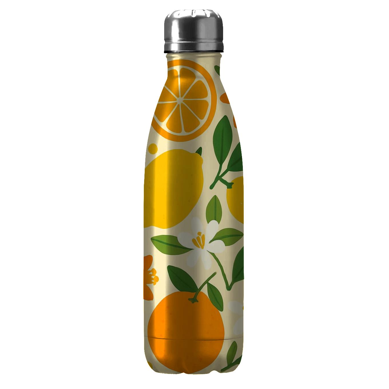 Lively Citrus Blooms Tumbler Cups