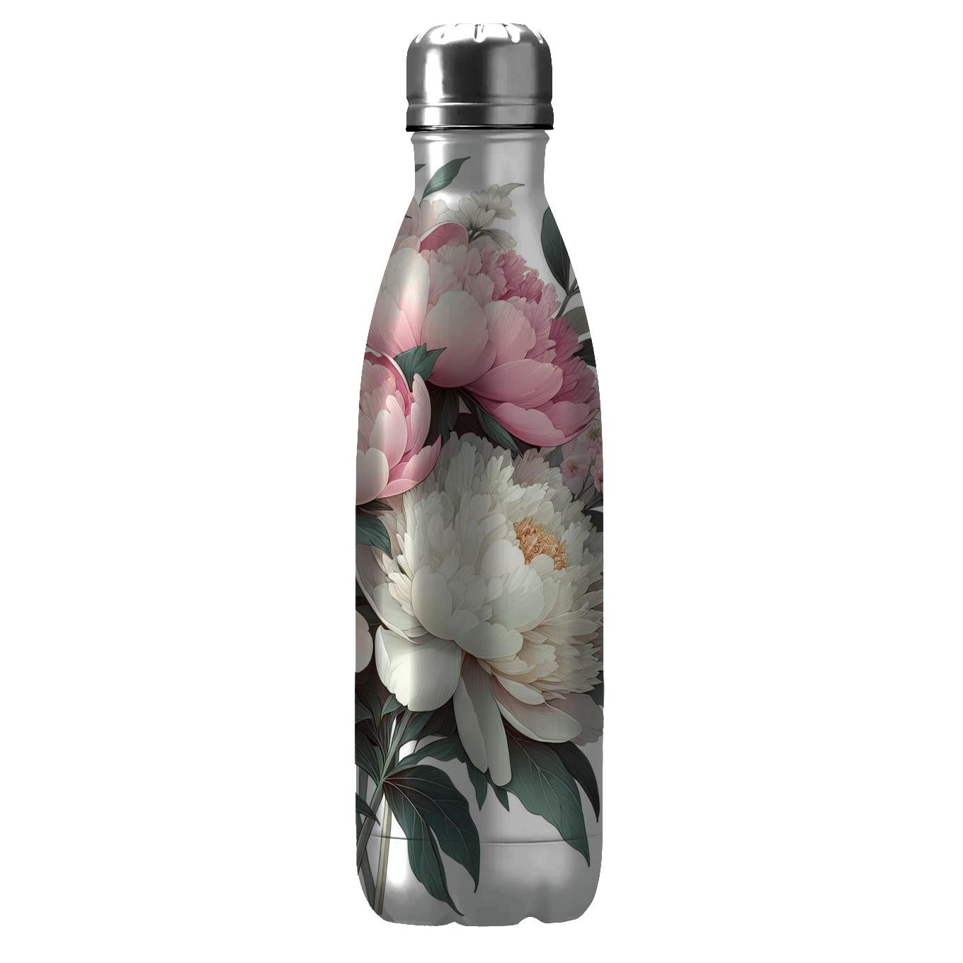 Elegant Peony Dreams Insulated Tumblers