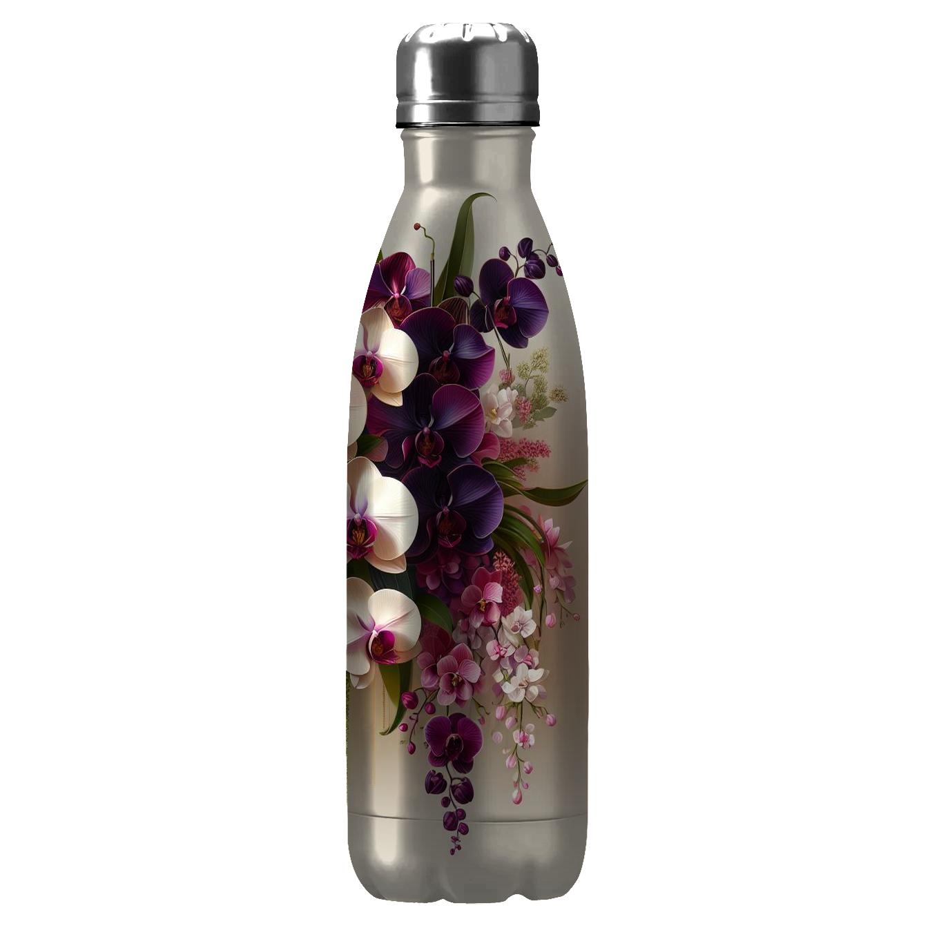 Elegant Orchid Dream Tumblers With Lids