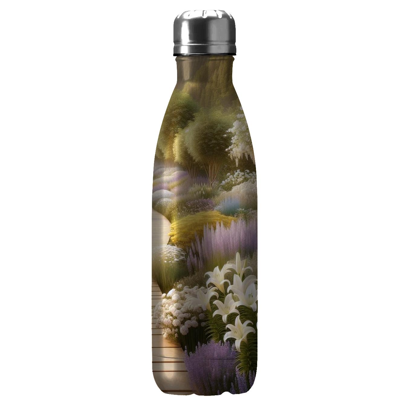 Garden Pathway Tumblers With Lids