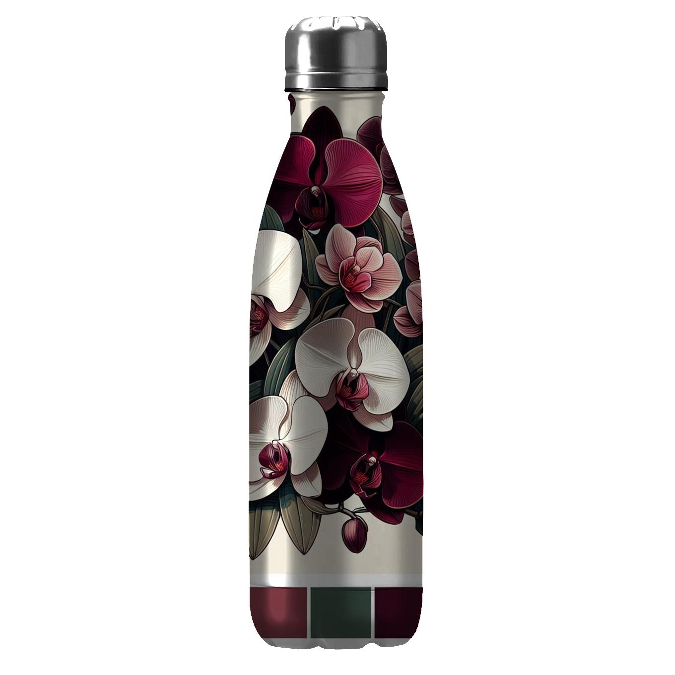 Elegant Orchid Escape Tumbler Cups