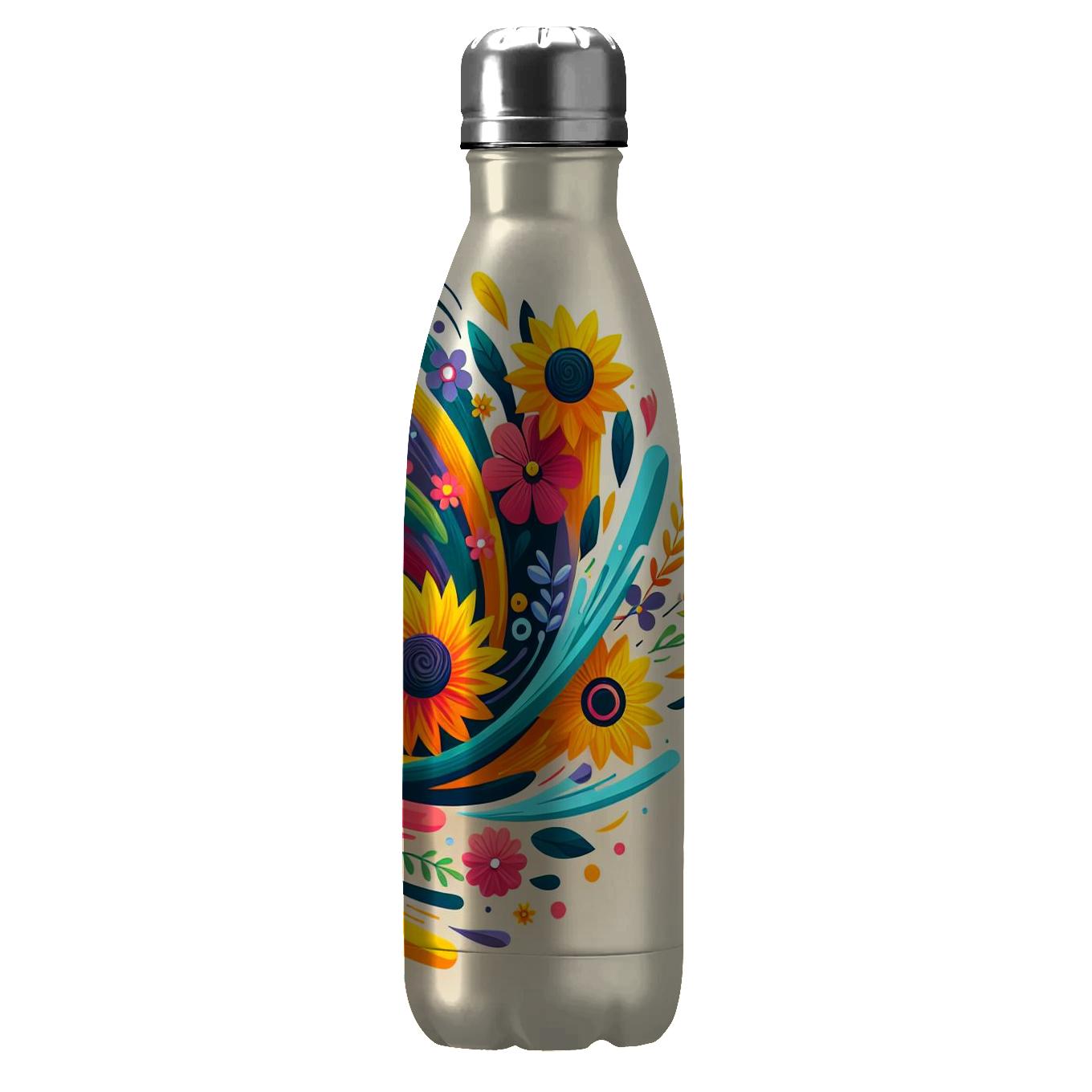 Floral Whirlwind Tumbler Cups