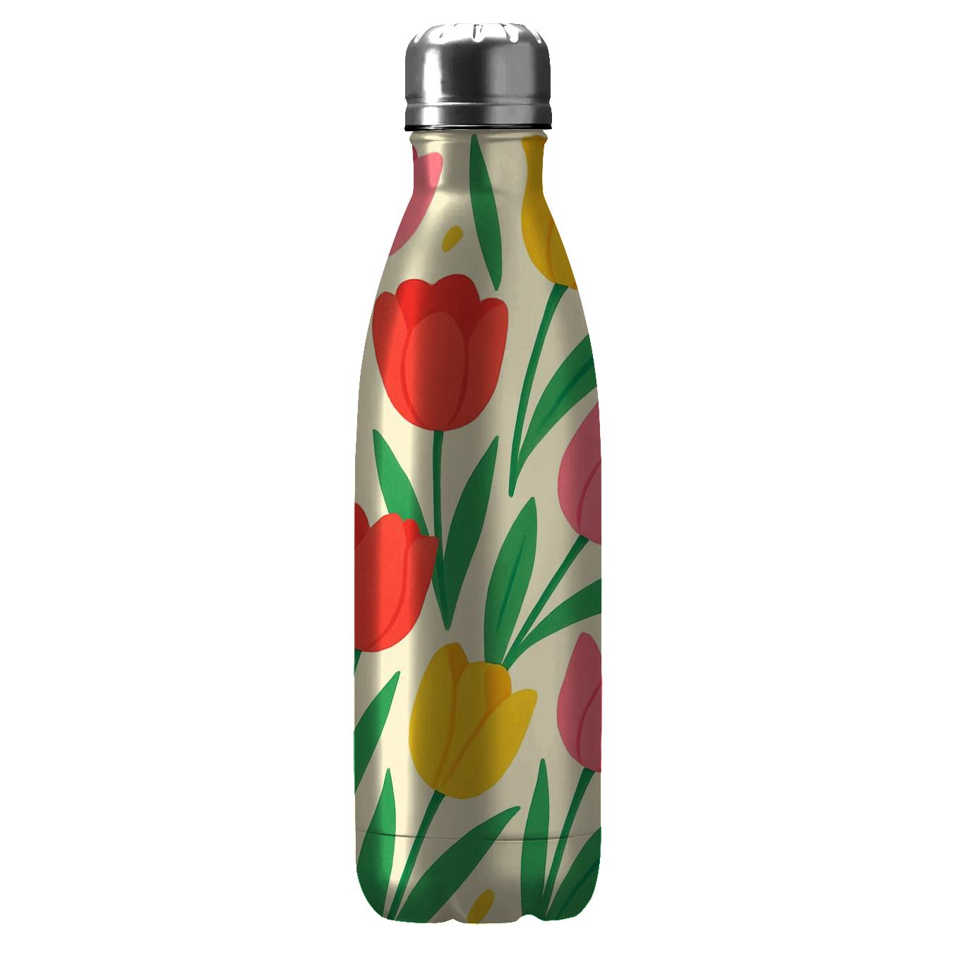 Sunny Blooming Tulips Tumbler Tumbler Cups