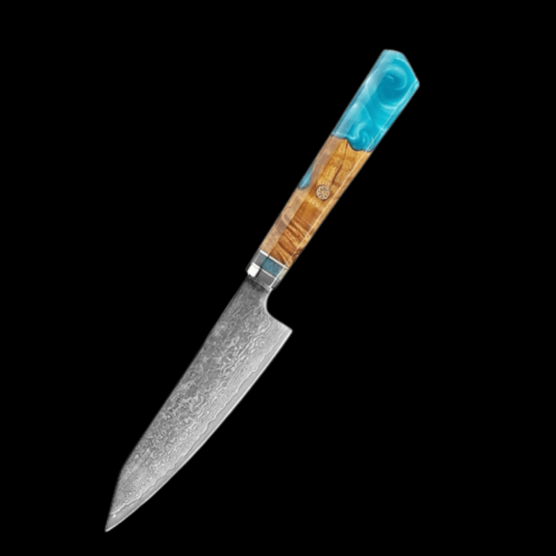 5" Inch Damascus Super Steel Japanese Chef Knife