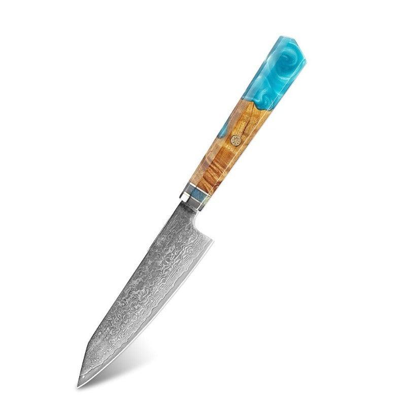 5" Inch Damascus Super Steel Japanese Chef Knife