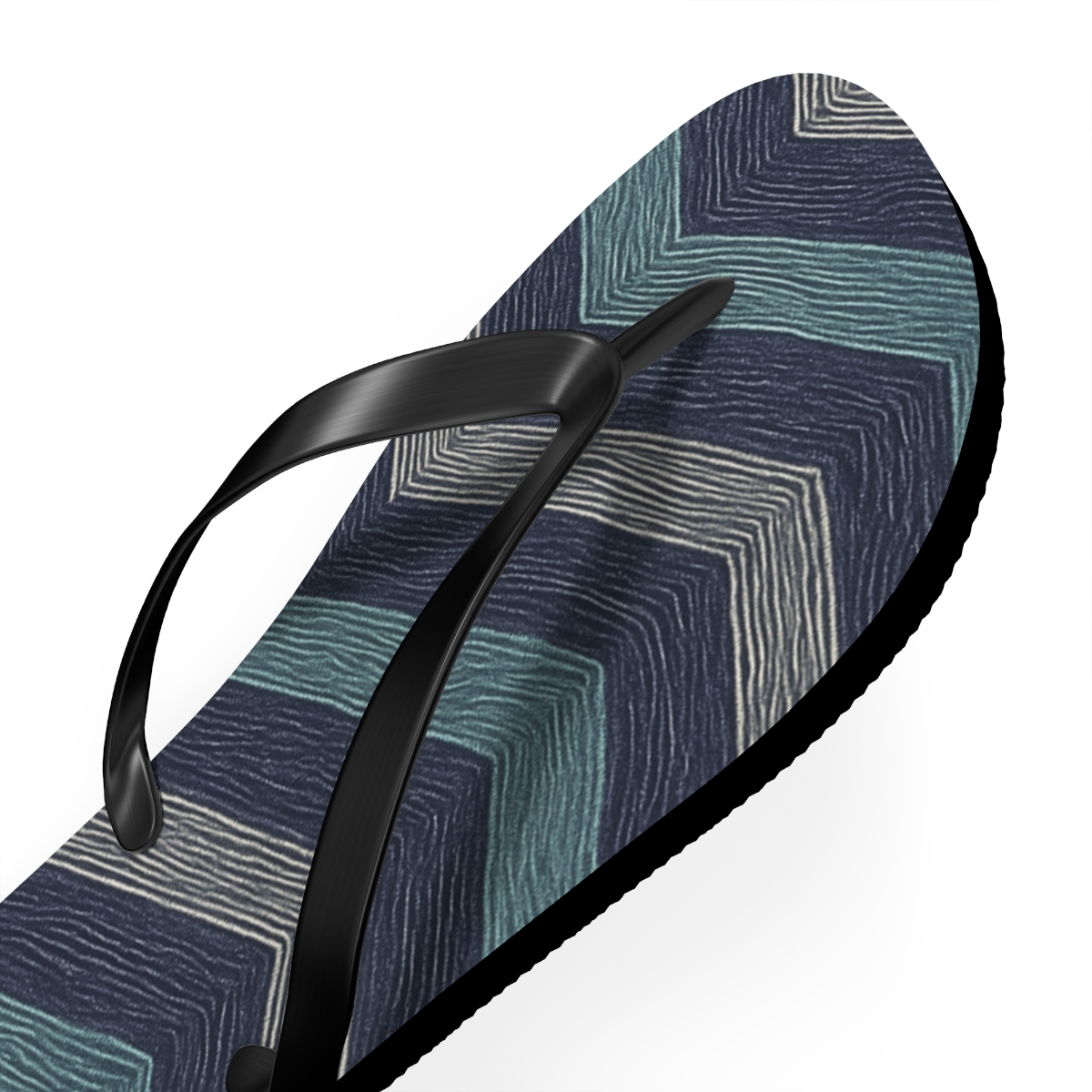 Tidal Wave Pattern Flip Flops