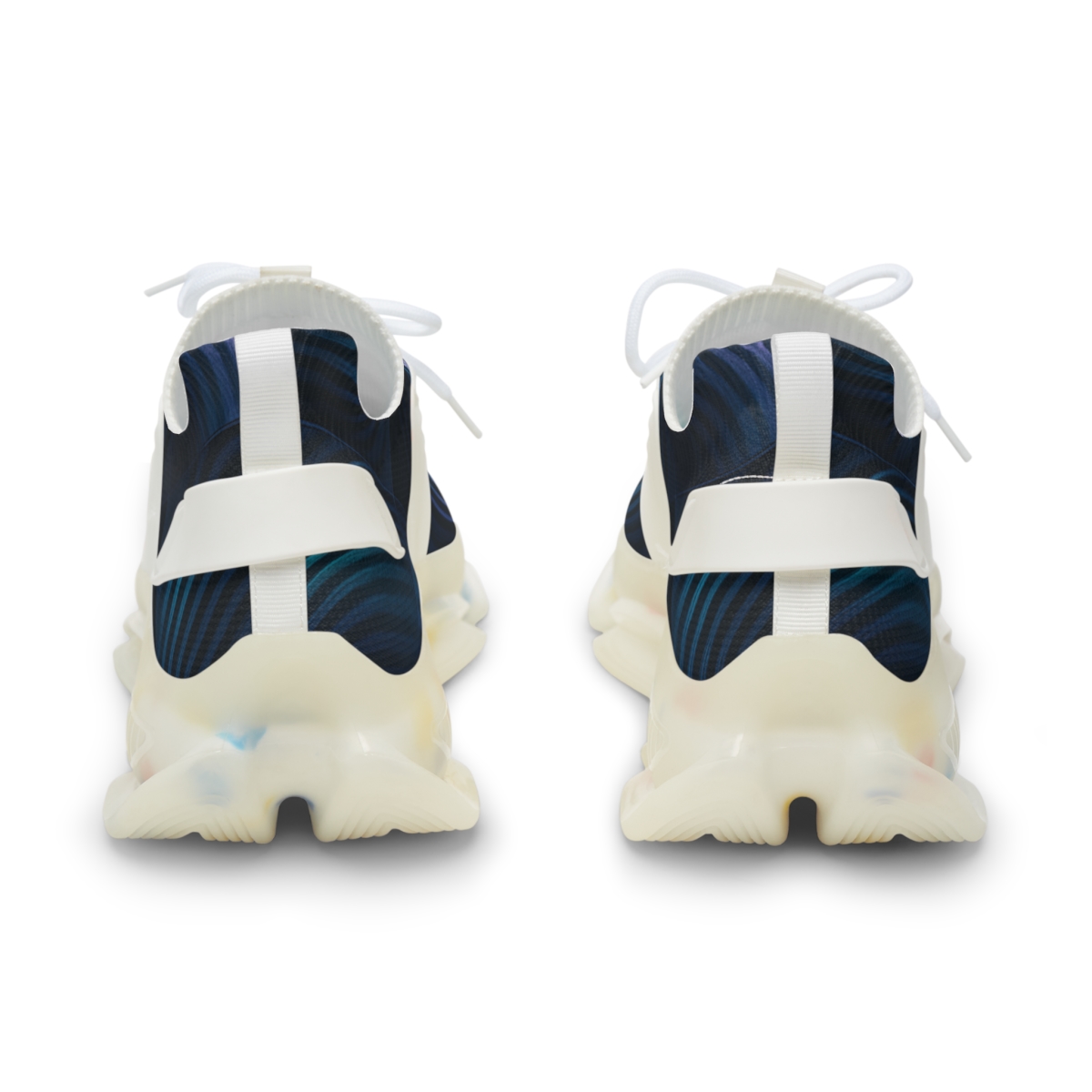 Moire Orbit Interference Weave premium sport sneakers