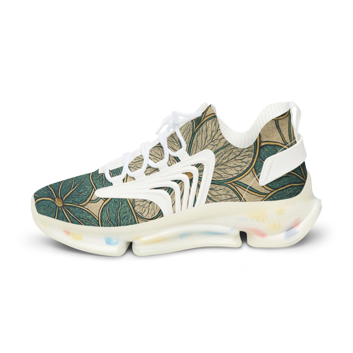 Petal Vein Mosaic premium sport sneakers