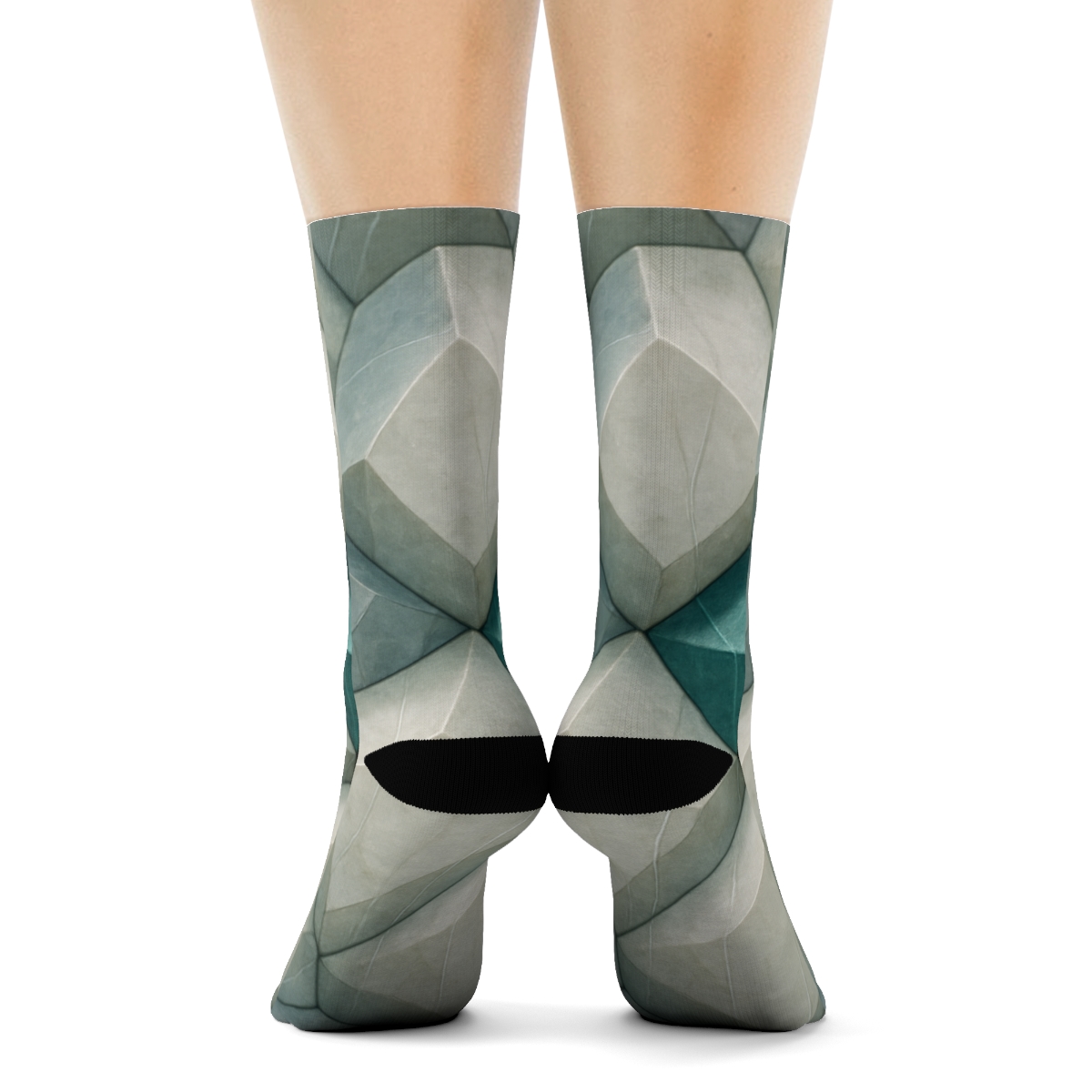 Mineral Facet Rainfall Diagram designer logo socks