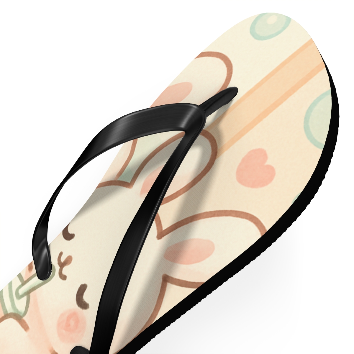 Pastel Bunny Bliss Flip Flops