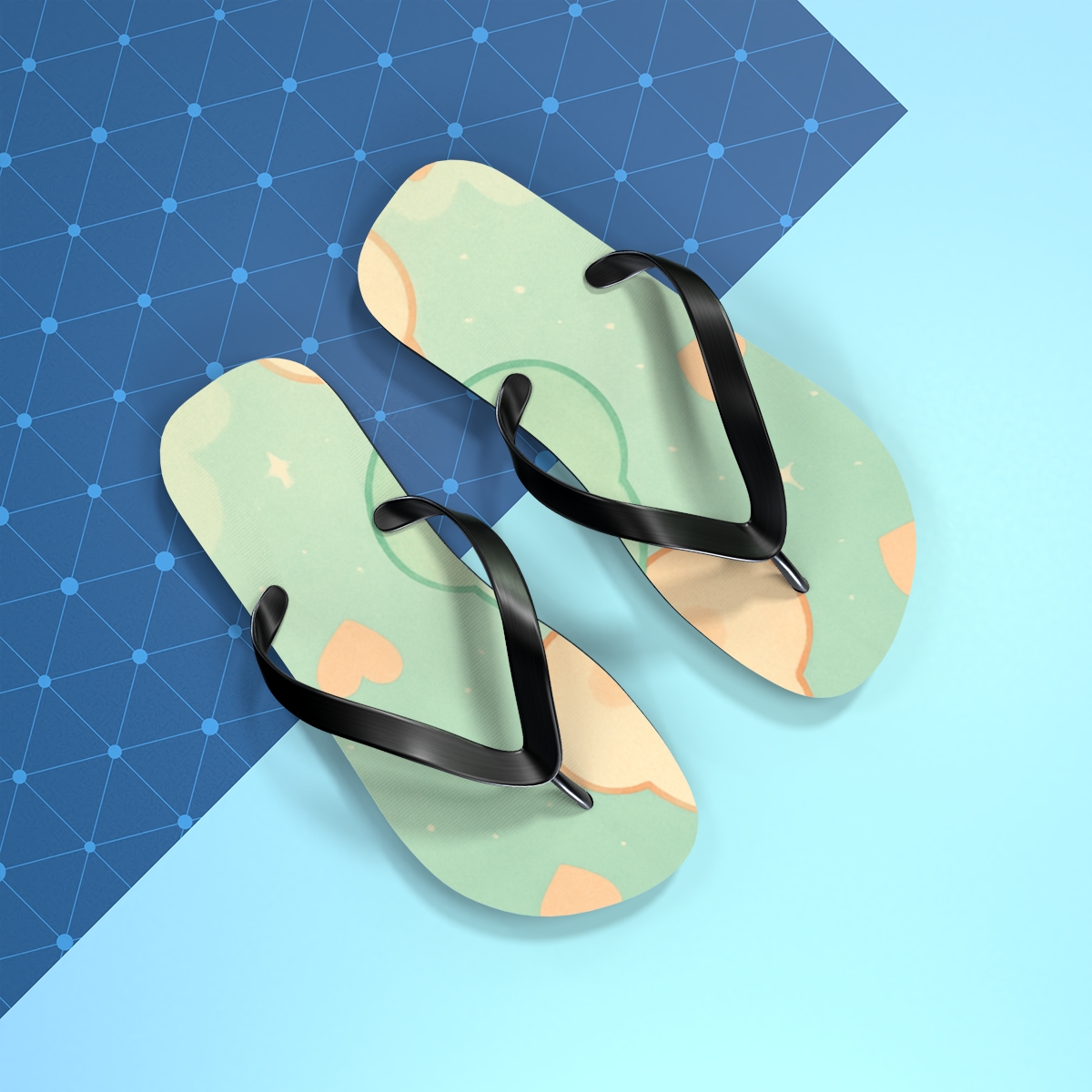 Dreamy Mochi Sky Stroll Flip Flops