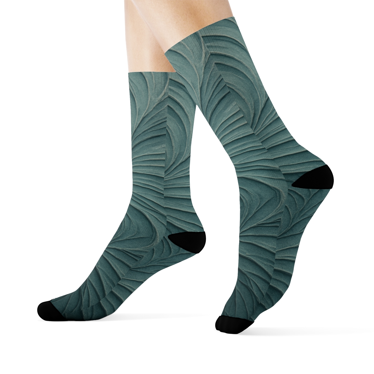 Celestial Silt Wavefront comfortable cotton socks