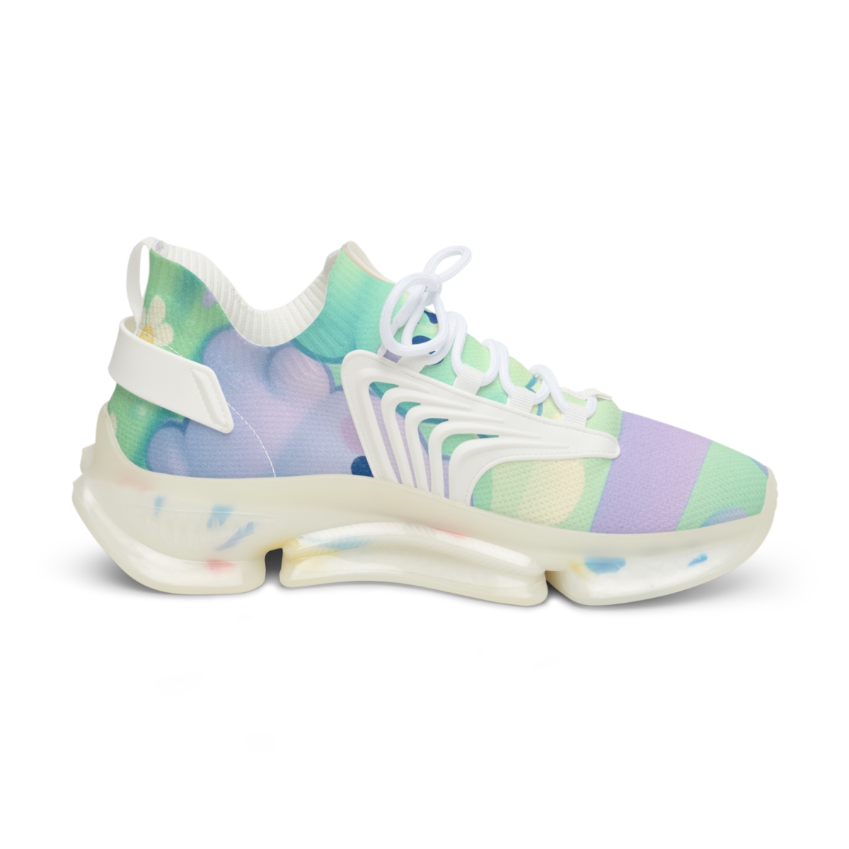 Bubble Bear Parade personalized athletic sneakers