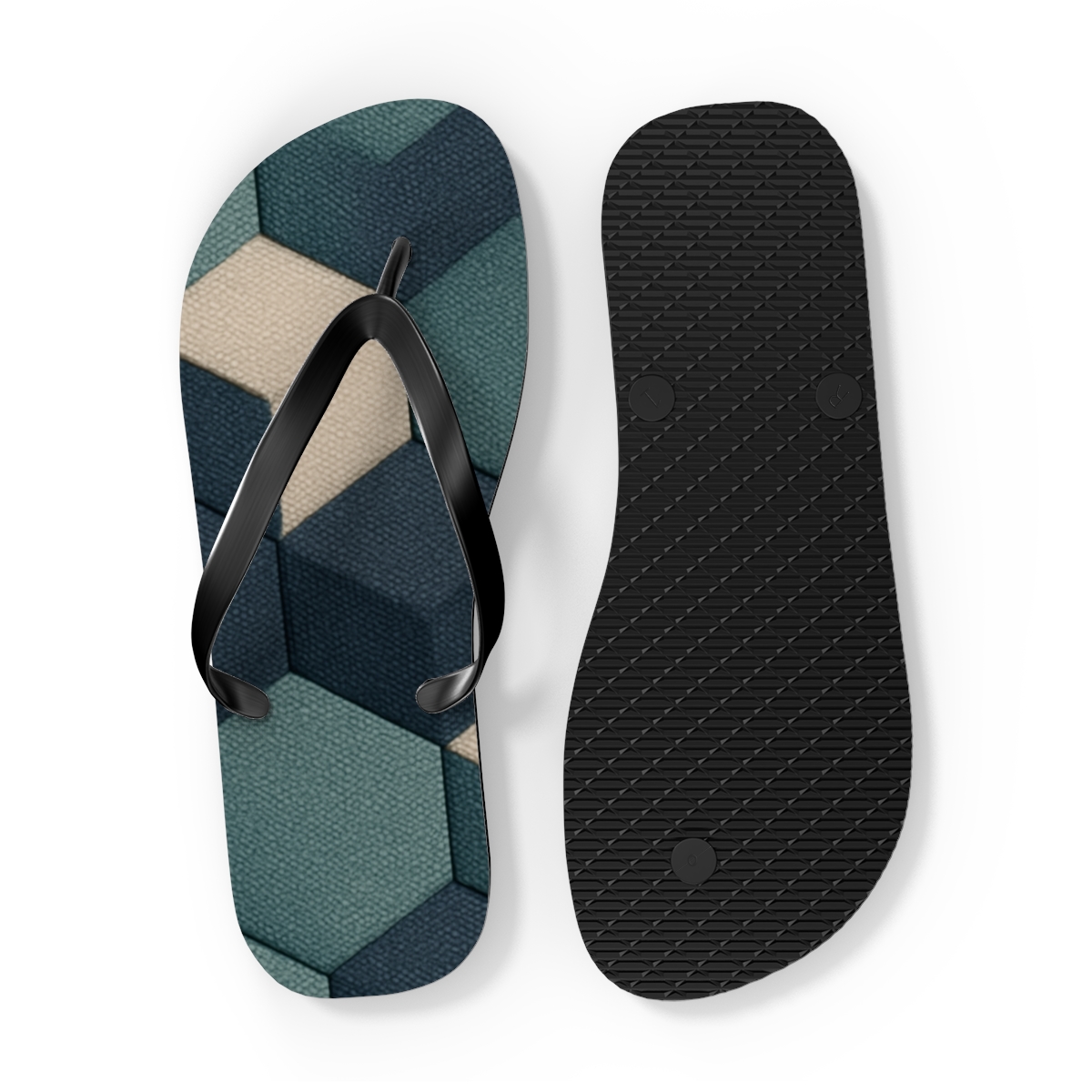 Hex Weave Modulation soft sole flip flops