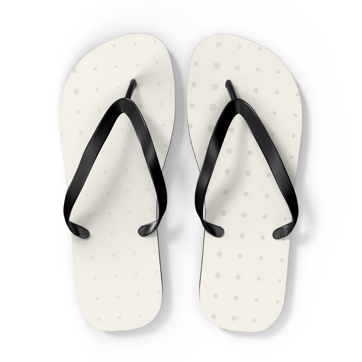 Microdot Halo Gradient Grid designer logo flip flops