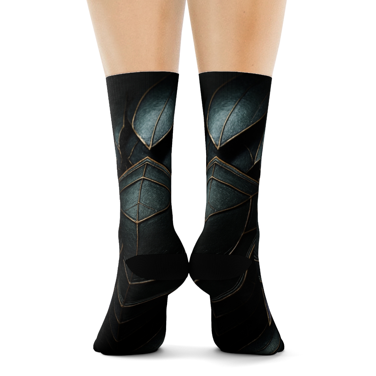 Iridescent Carapace Signal warm winter socks