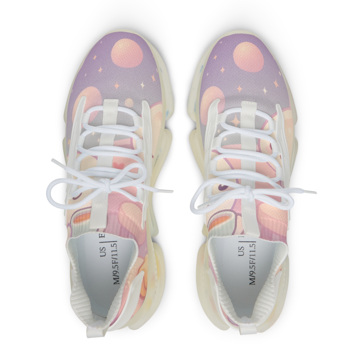 Cotton Candy Comet Cafe comfortable running sneakers