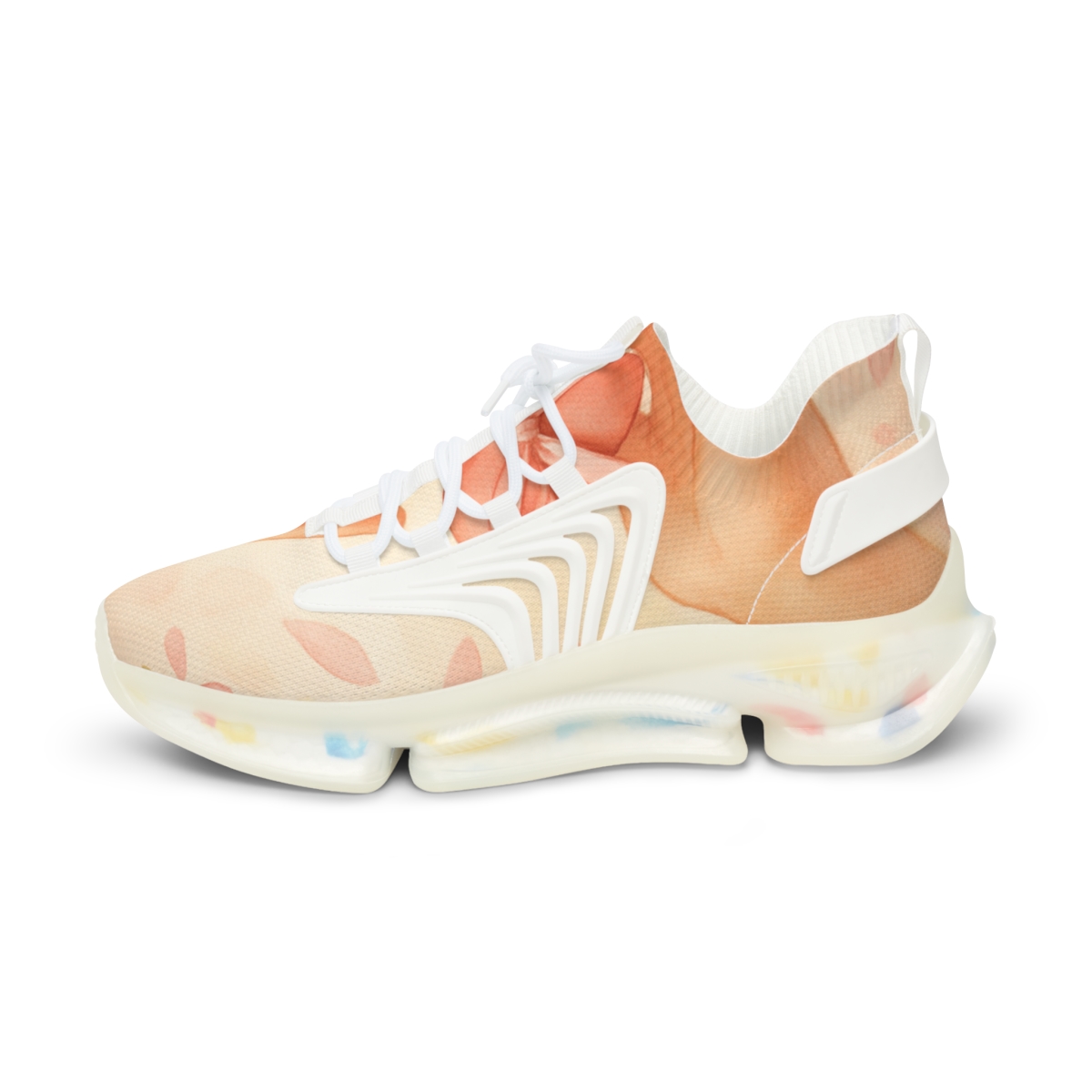 Spring Heart Blossom Exchange personalized athletic sneakers