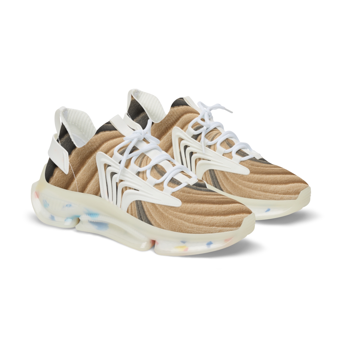 Wind Sculpted Ripple Weave stylish casual sneakers