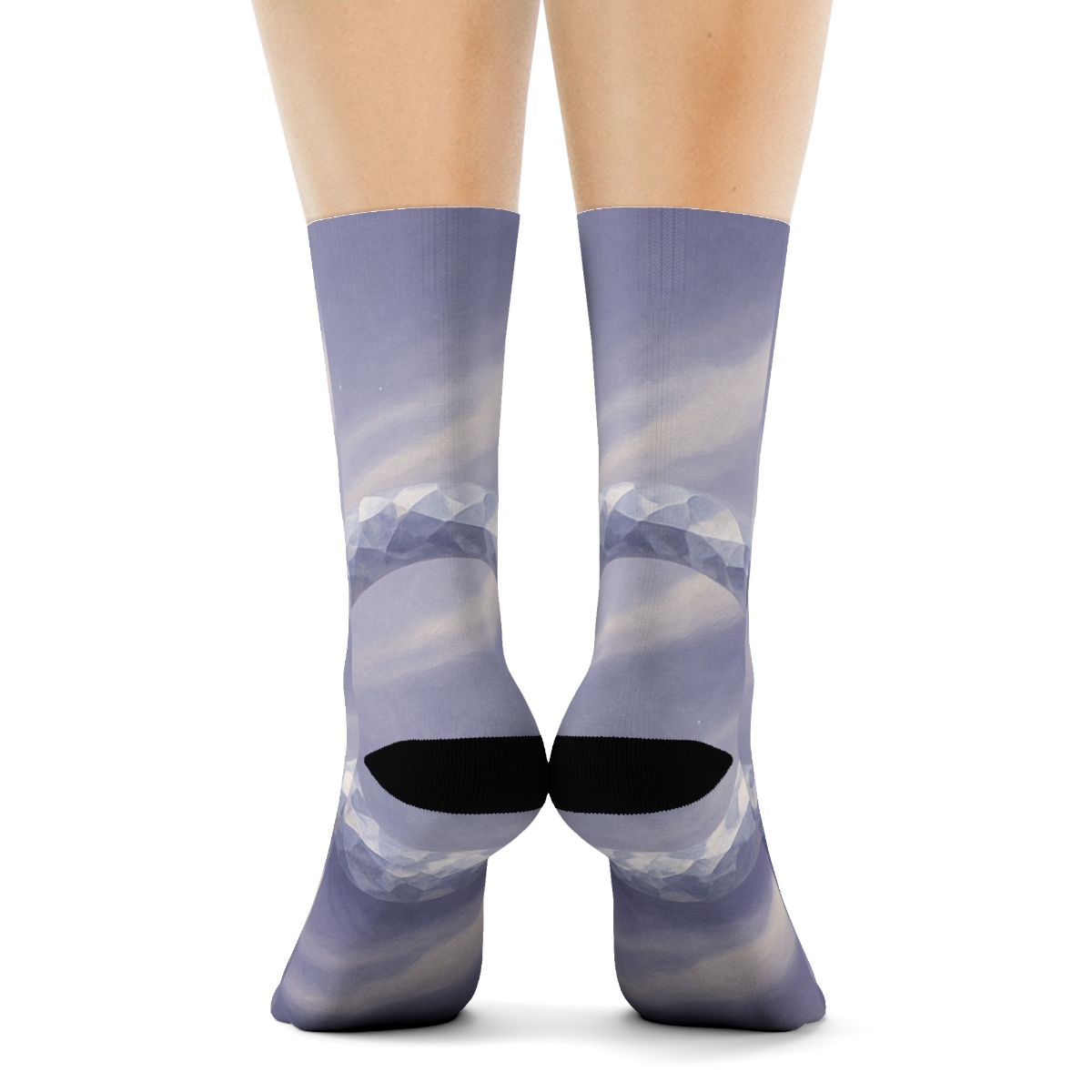 Mineral Facet Halo Drift comfortable cotton socks