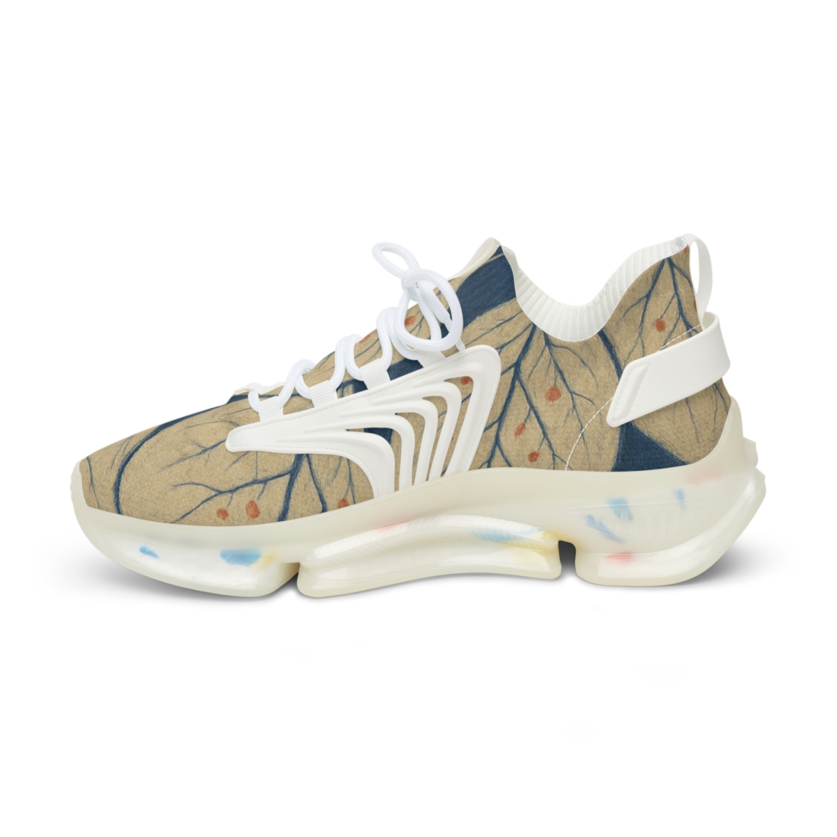 Petal Vein Lattice trendy fashion sneakers