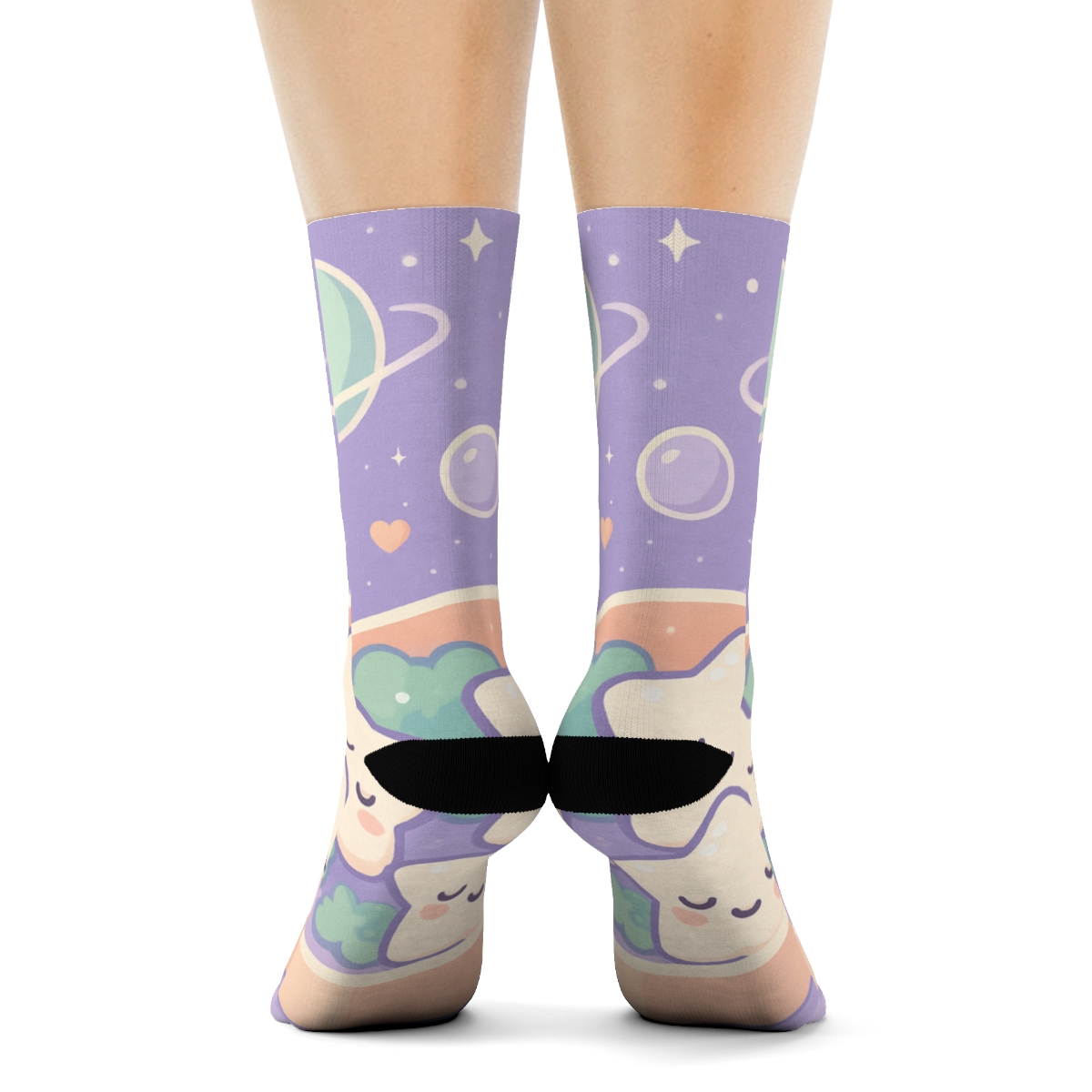 Cosmic Bento Starlets trendy colorful socks
