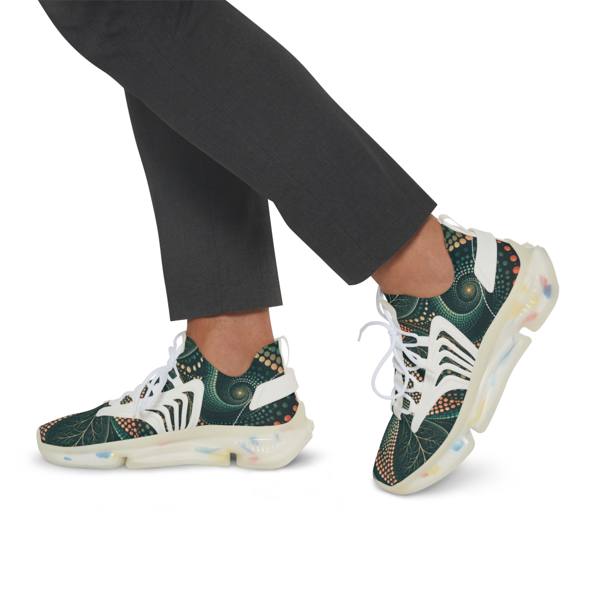 Azalea Pixel Vein Resonance unique printed sneakers [AI-5eb658bd-f365fa96cd8c]