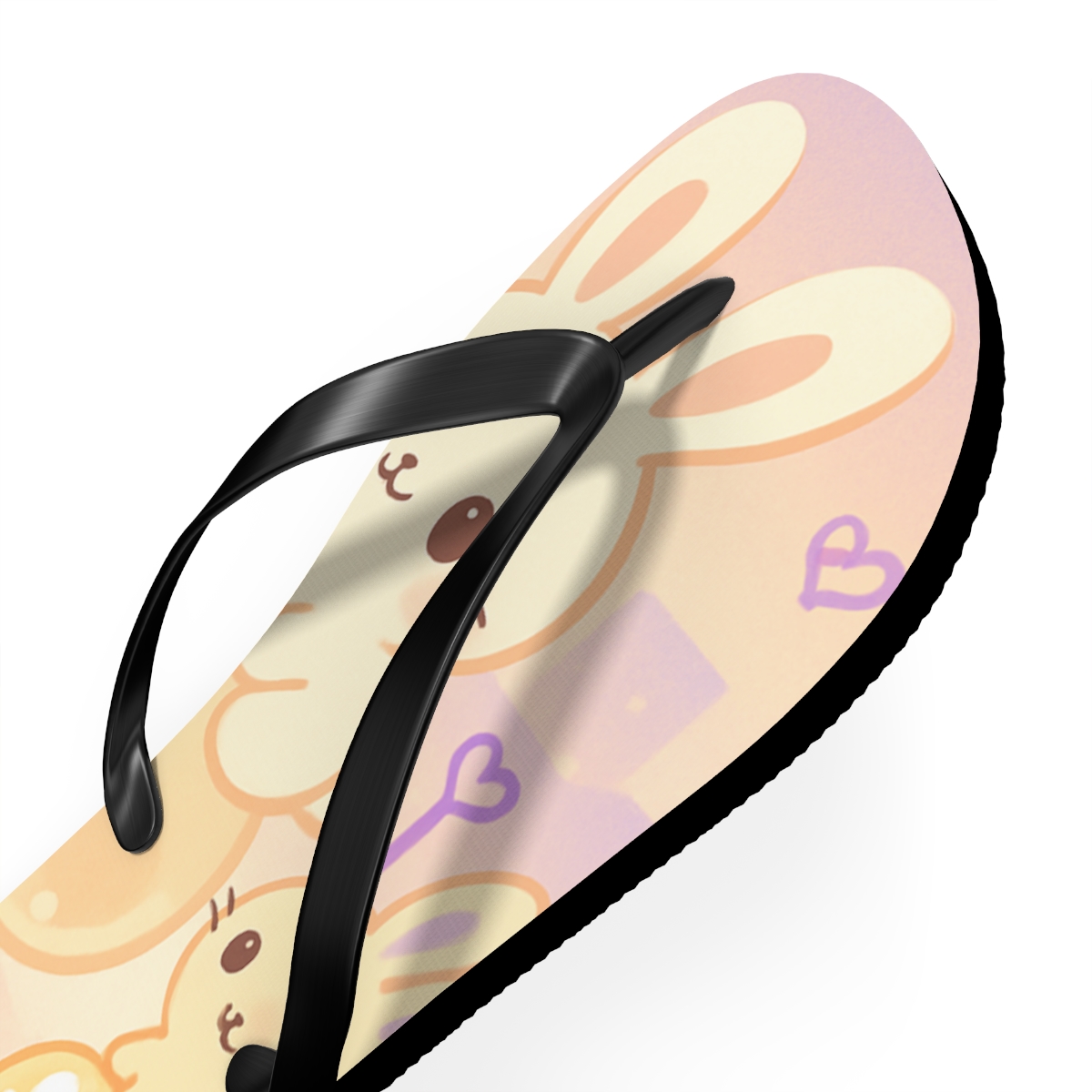 Kawaii Bubble Tea Stroll Flip Flops