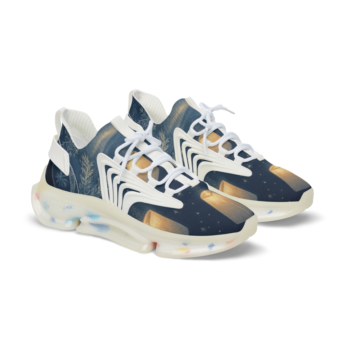 Frost Solstice Lantern Drift custom sneakers