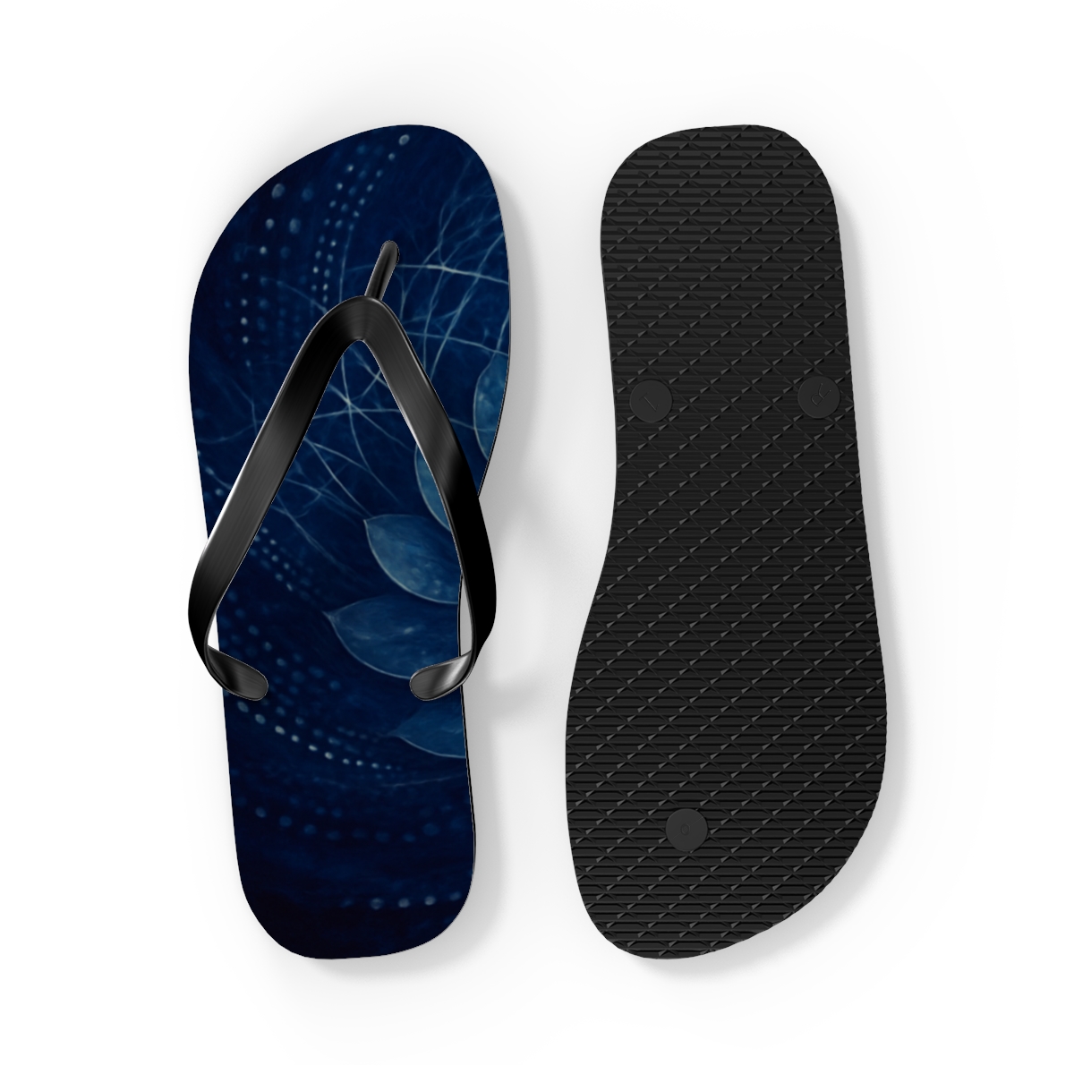 Celestial Blossom Harmony Flip Flops