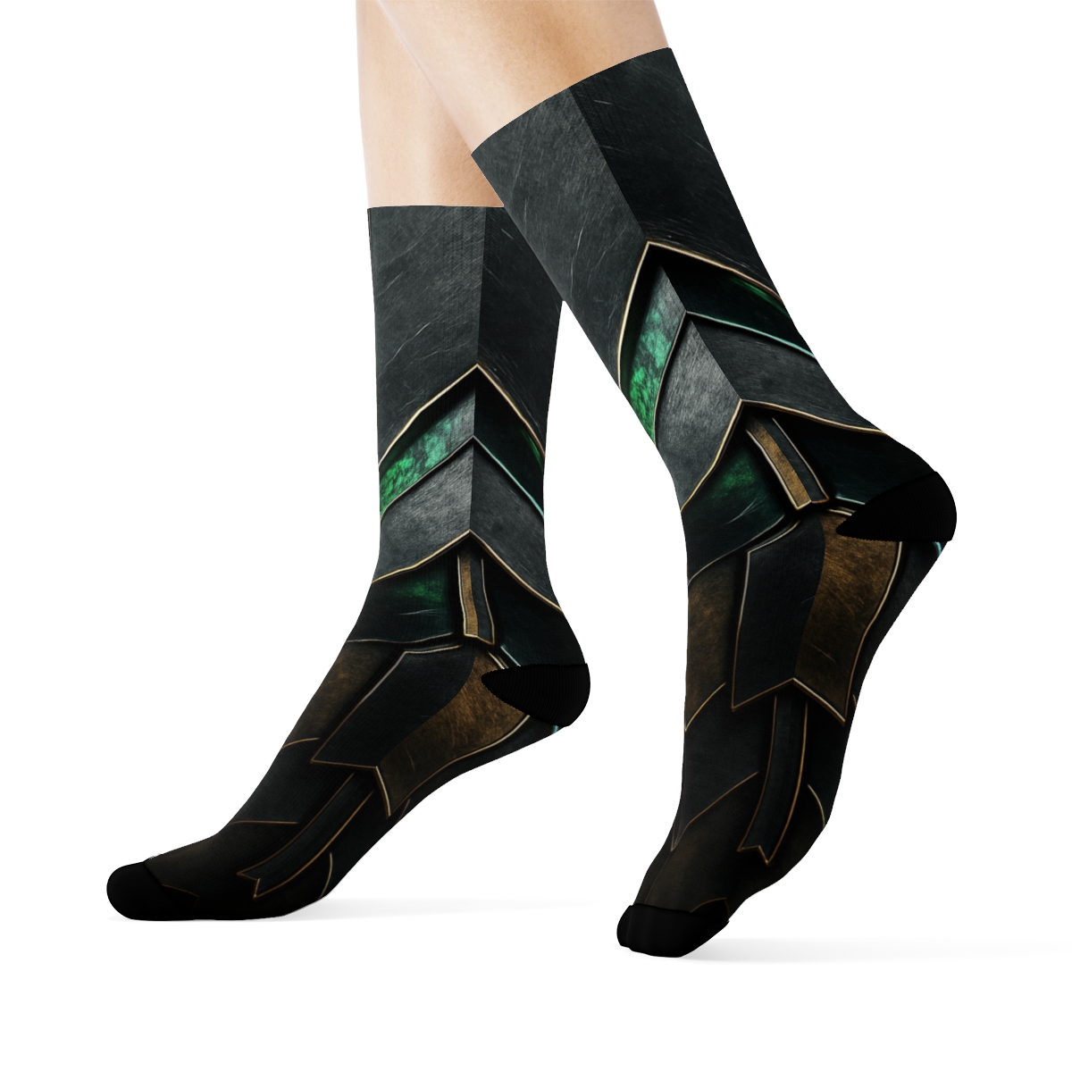 Stag Beetle Armor Lattice sports performance socks