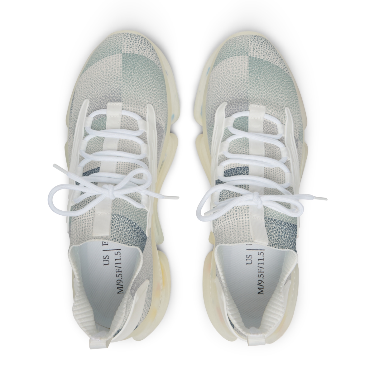 Microdot Halftone Drift Tiles custom sneakers