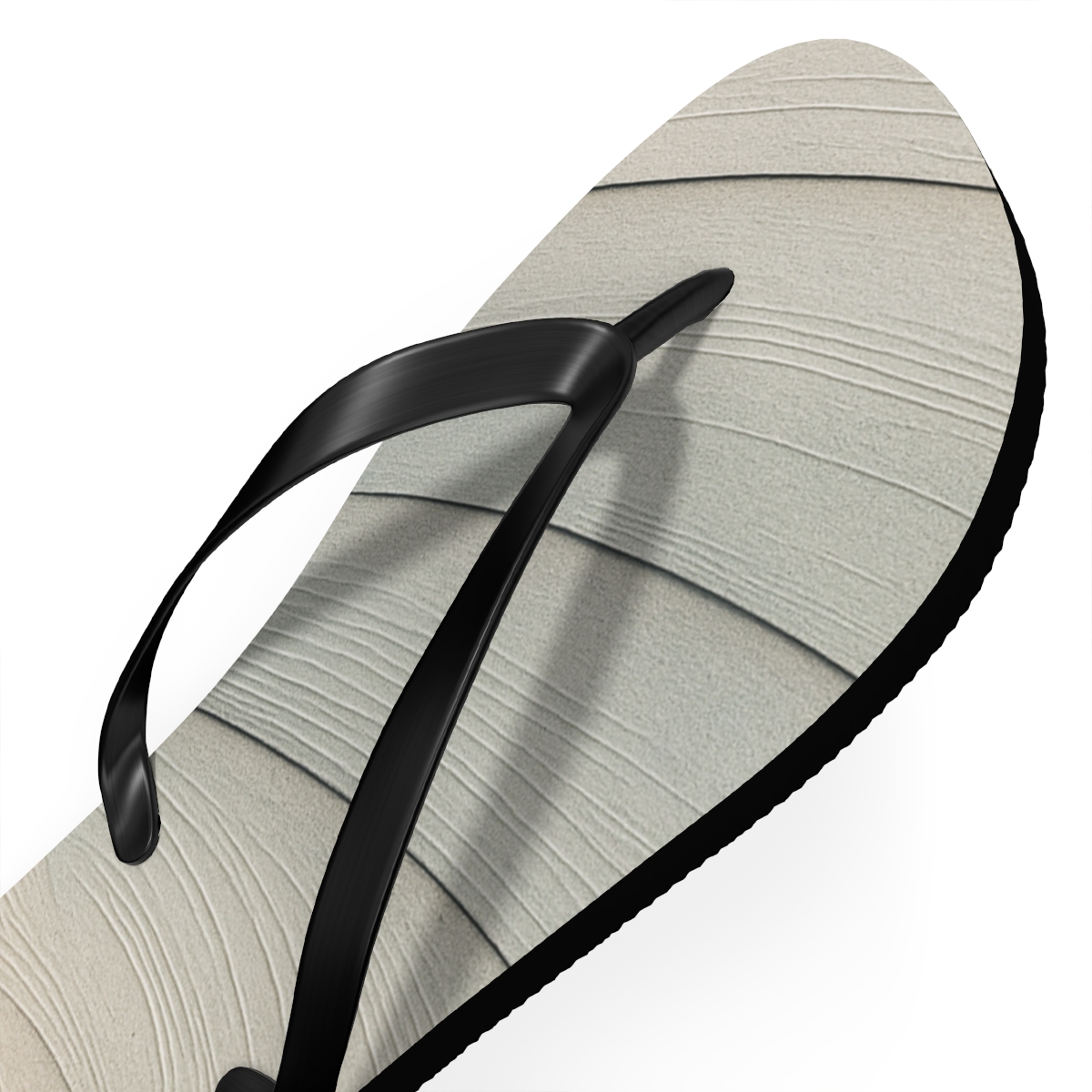 Wind Carved Arc Wavefront soft sole flip flops