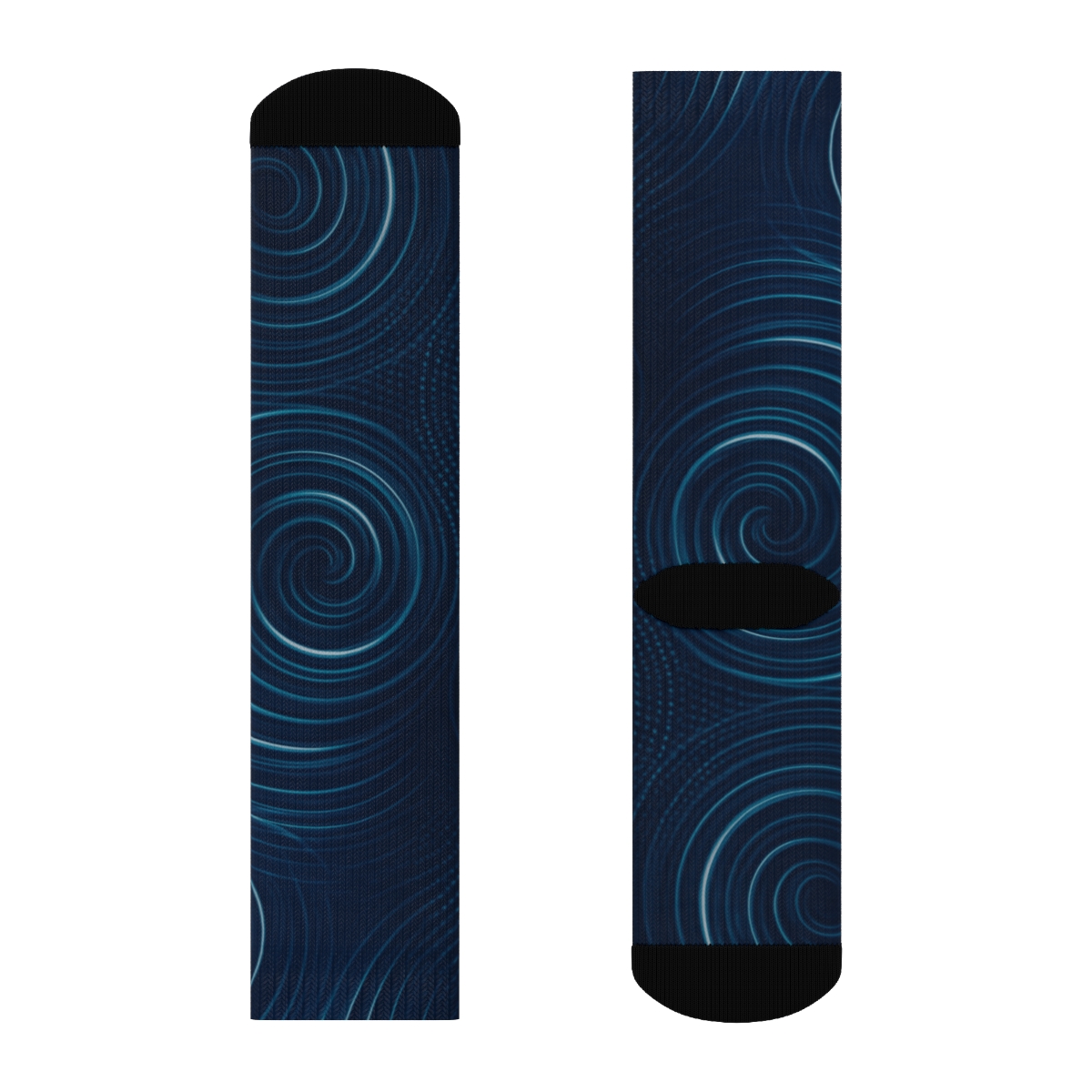 Vortex Ripple Array trendy colorful socks