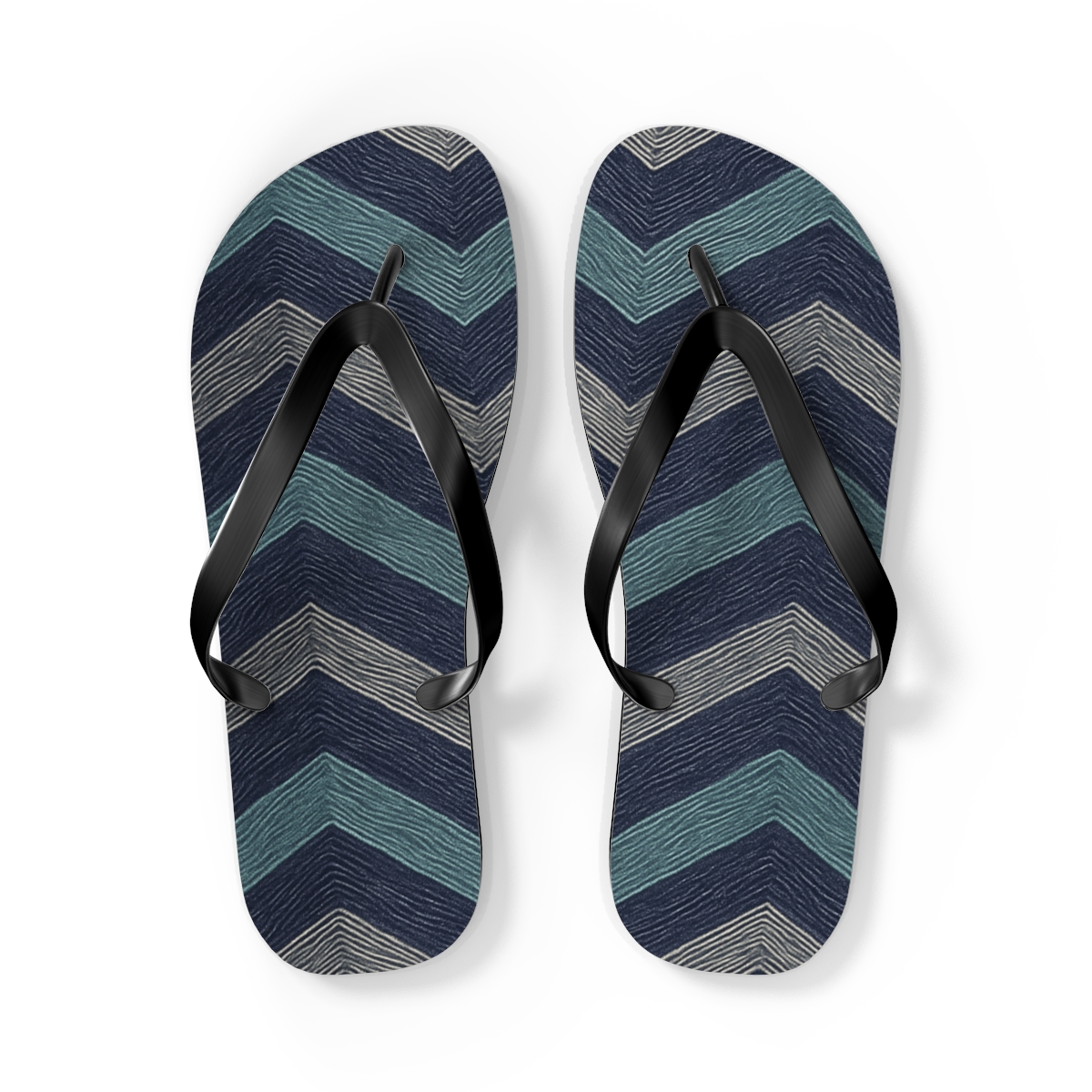 Tidal Wave Pattern Flip Flops