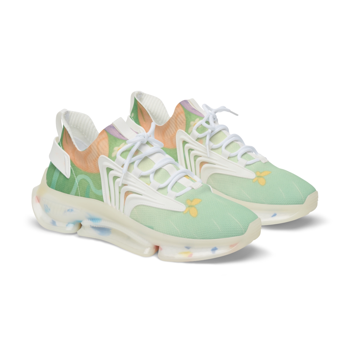 Spring Egg Hunt Meadow Ribbons designer branded sneakers