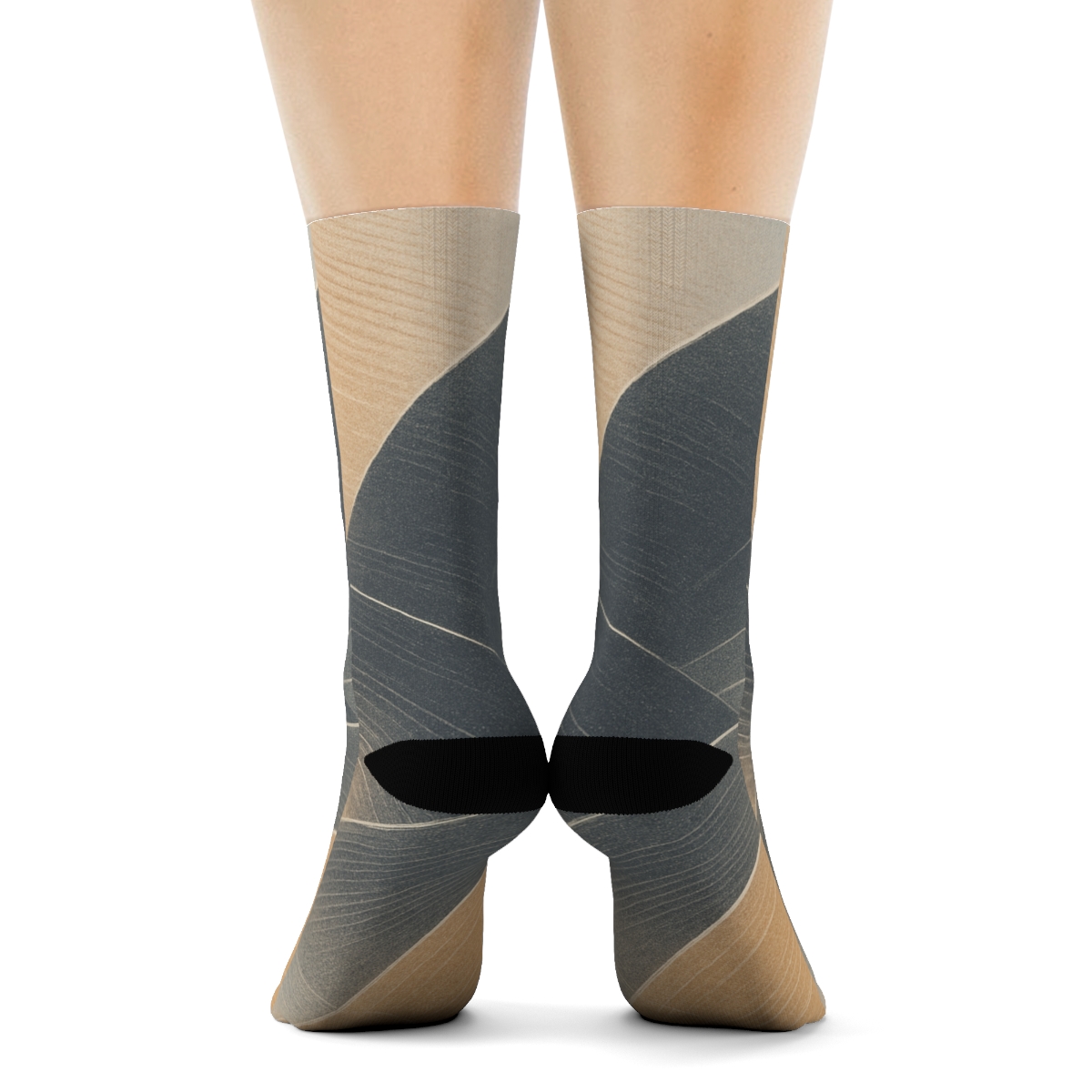 Wind Sculpted Arc Wavefront trendy colorful socks