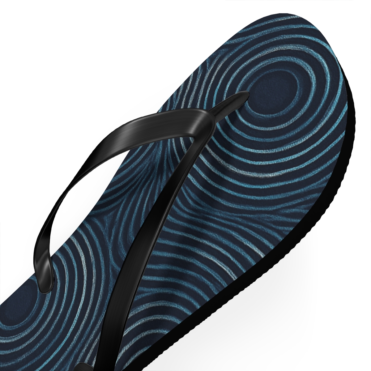 Moire Orbit Weave comfortable casual flip flops
