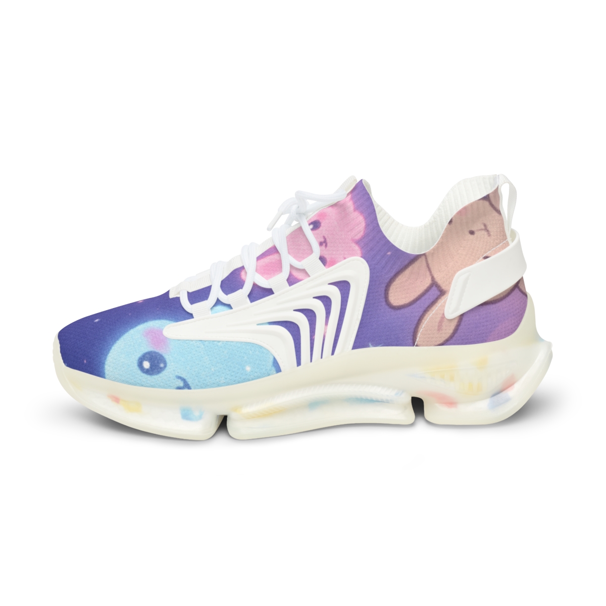 Starlight Bunny Constellation personalized athletic sneakers