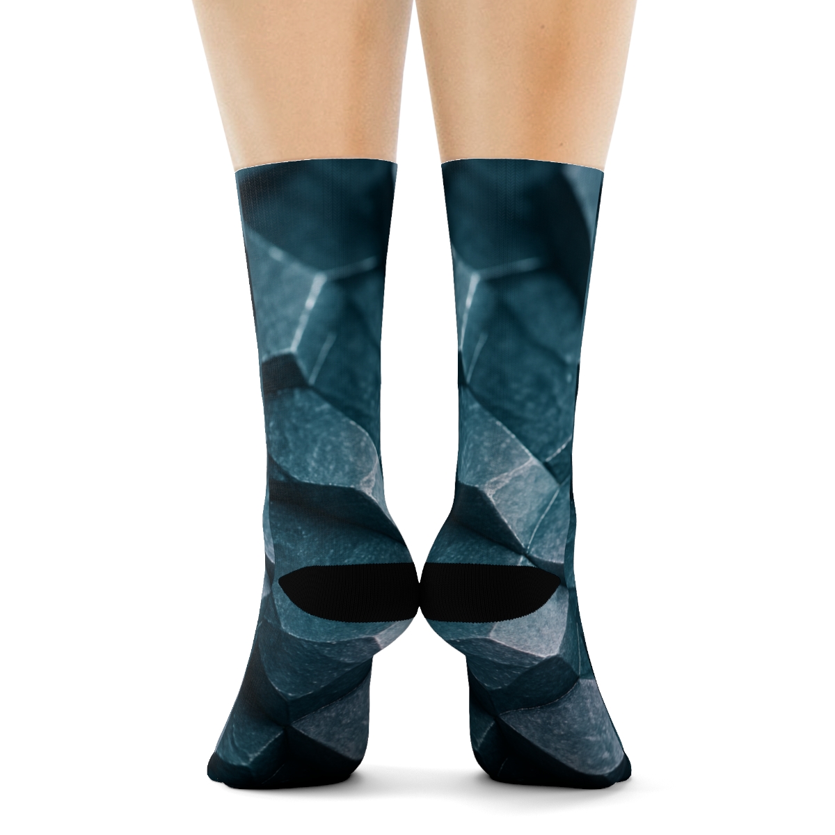 Mineral Facet Rainfield stylish patterned socks