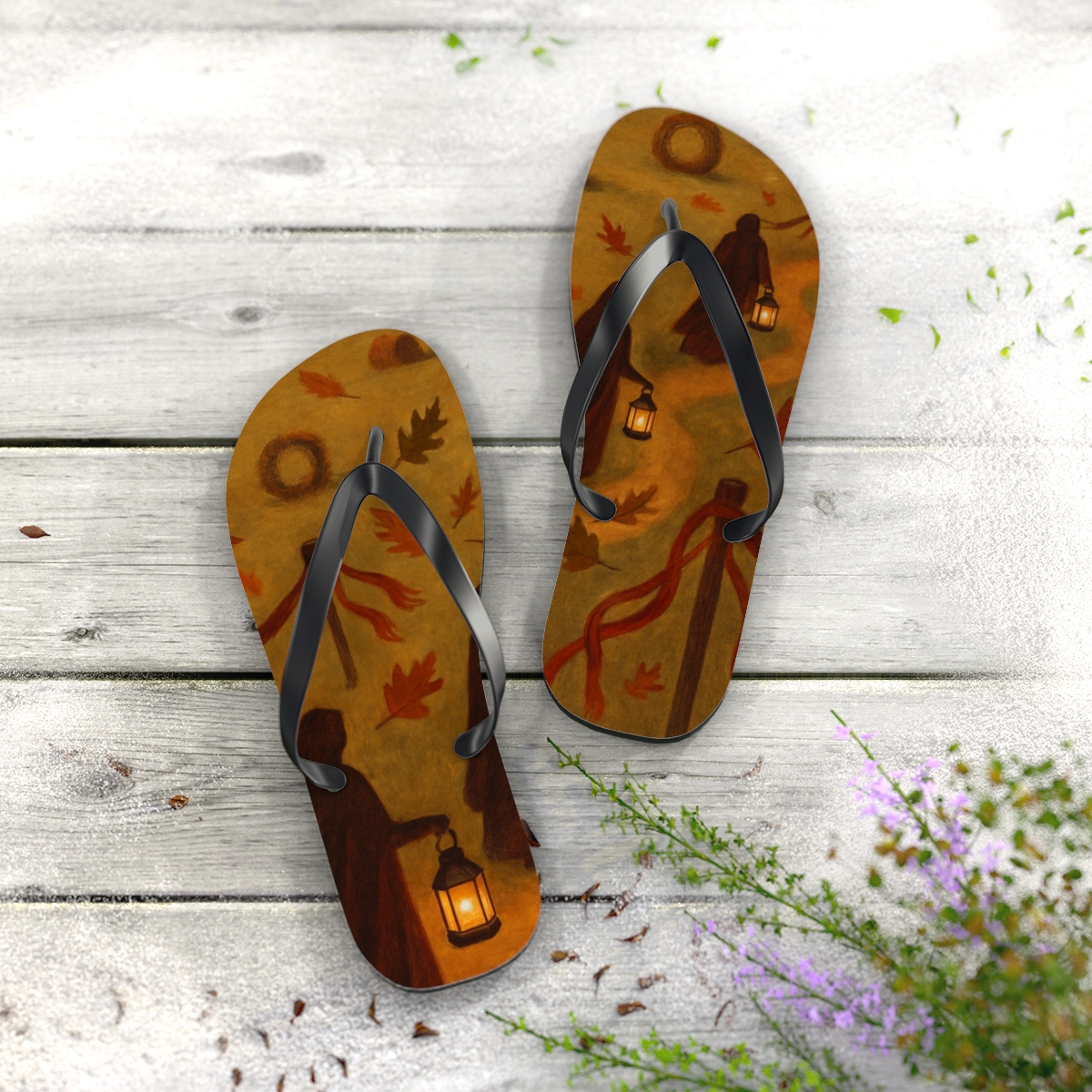 Harvest Glow Walk Flip Flops