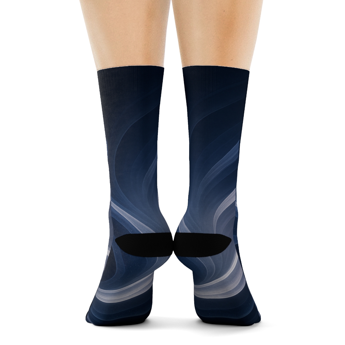 Celestial Tide Wavefront warm winter socks