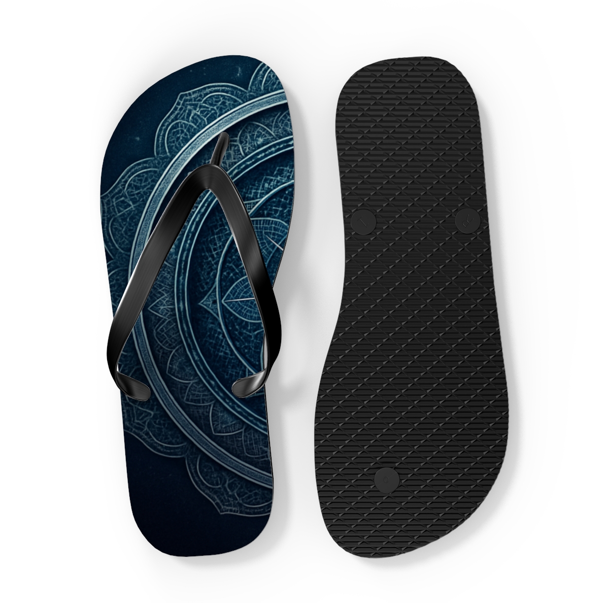 Prismatic Lattice Halo comfortable casual flip flops