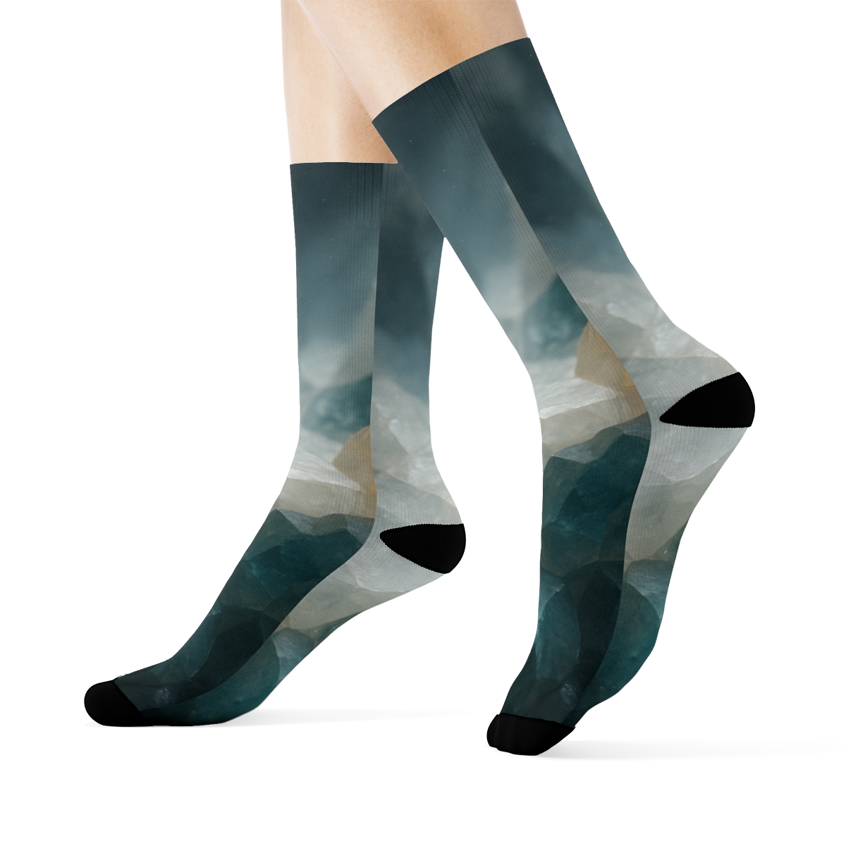 Mineral Facet Driftfield personalized cozy socks