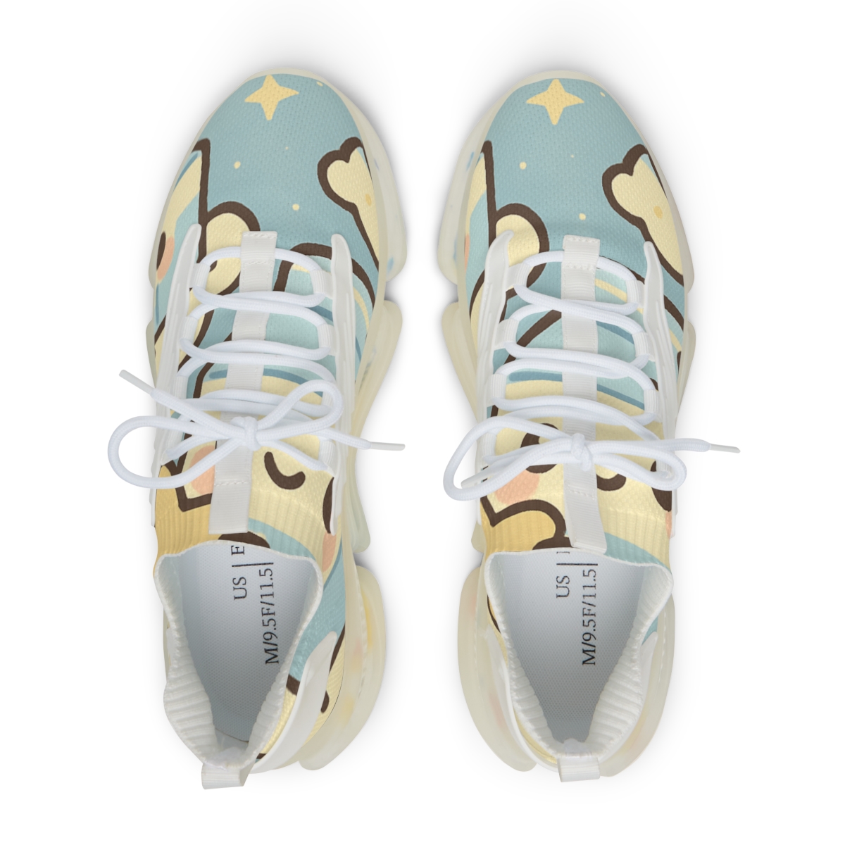 Sleepy Moon Milk Carton Crew custom sneakers