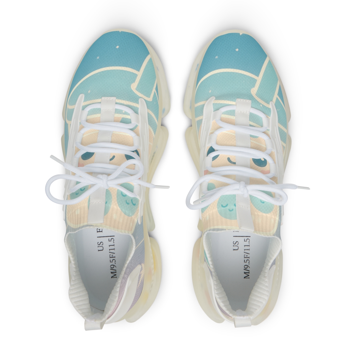 Cosmic Bubble Tea Constellation designer branded sneakers