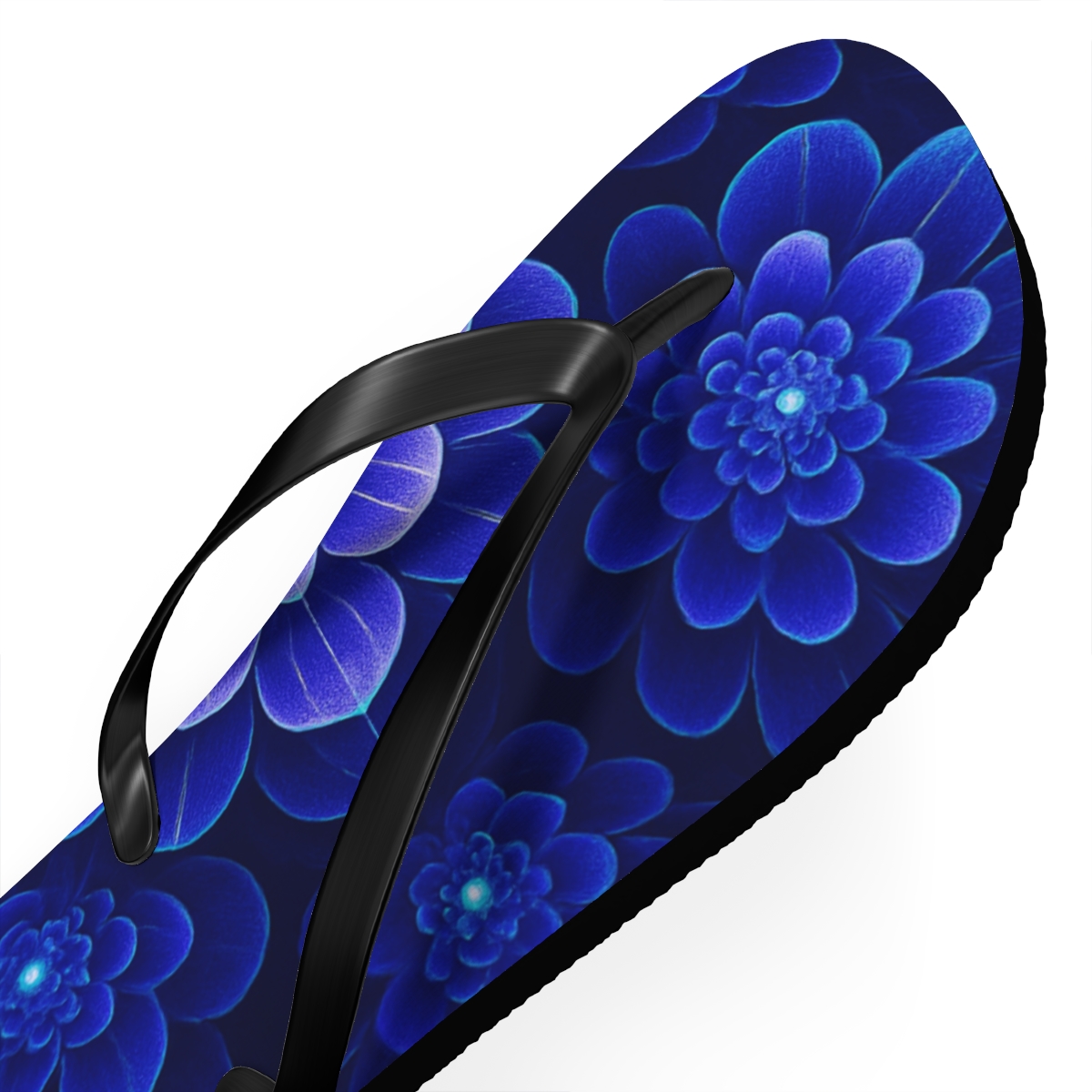 Orchid Pulse Rosette trendy printed flip flops